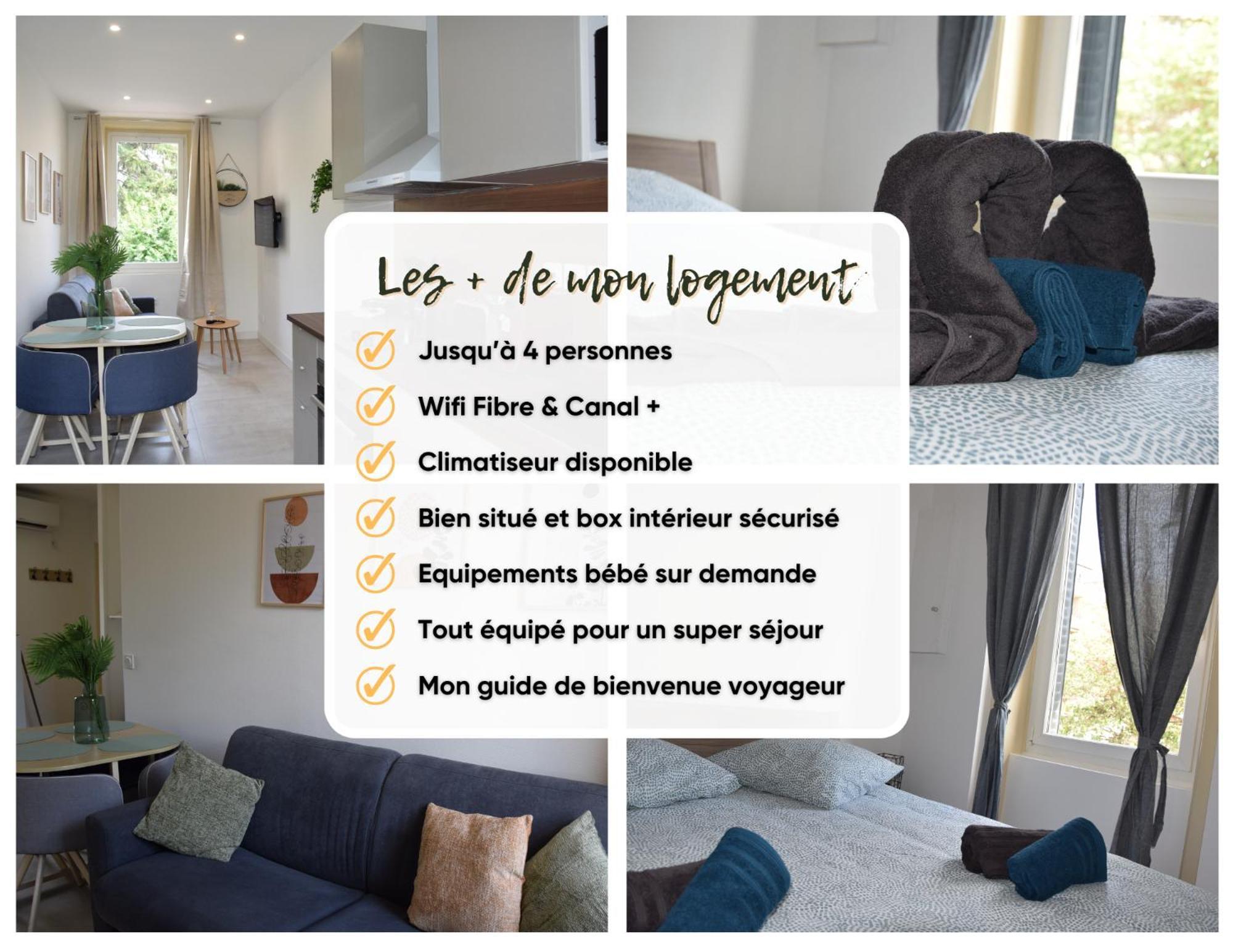Appartamento Elegant T2 A Bron, Tramway A 2Min, Box Parking, 4Personnes Esterno foto